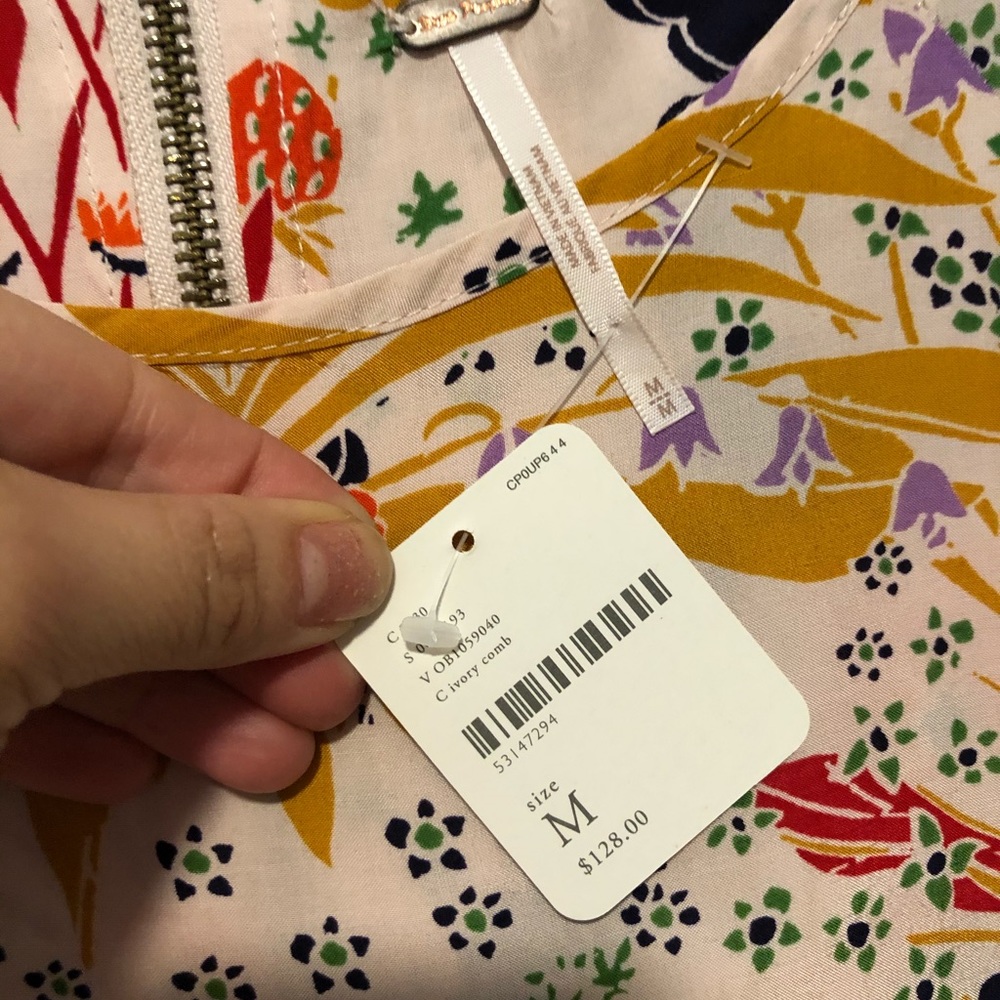 FREE PEOPLE Strawberry Fields boho mini dress - Picture 6 of 7